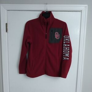 Oklahoma Kids Red Vintage Jacket Youth Small (8-10)